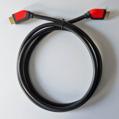 Oehlbach HDMI Kabel Shape Magic High Speed mit Ethernet und Winkelstecker 1,5m