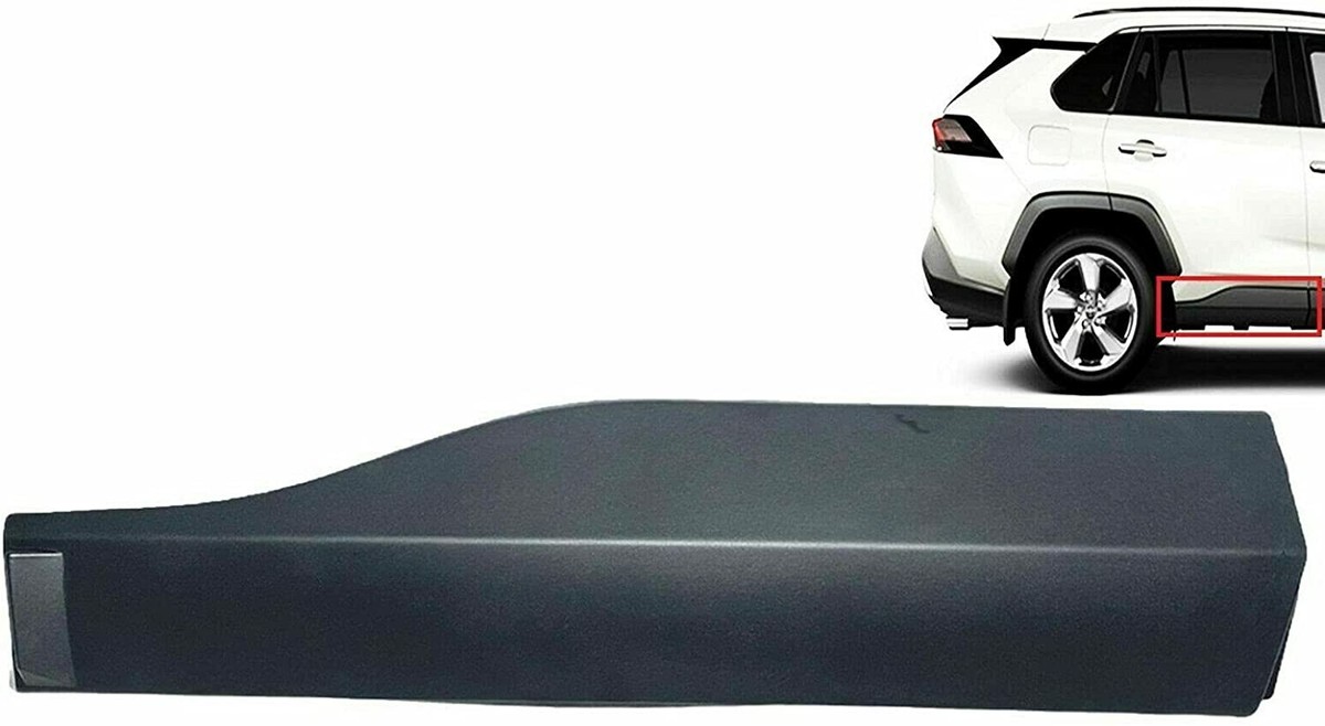 Passenger Side Right Rear Door Moulding for 2019-2021 Toyota RAV4
