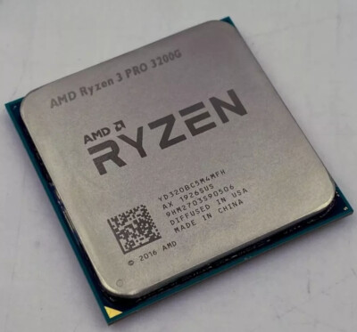 AMD Ryzen Pro 3200G CPU Socket AM4 YD320BC5M4MFH R3