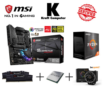 PC Bundle AMD Ryzen 9 5900X (12x4,8GHz) +MSI B550 GAMING PLUS +16GB 3600MHz DDR4
