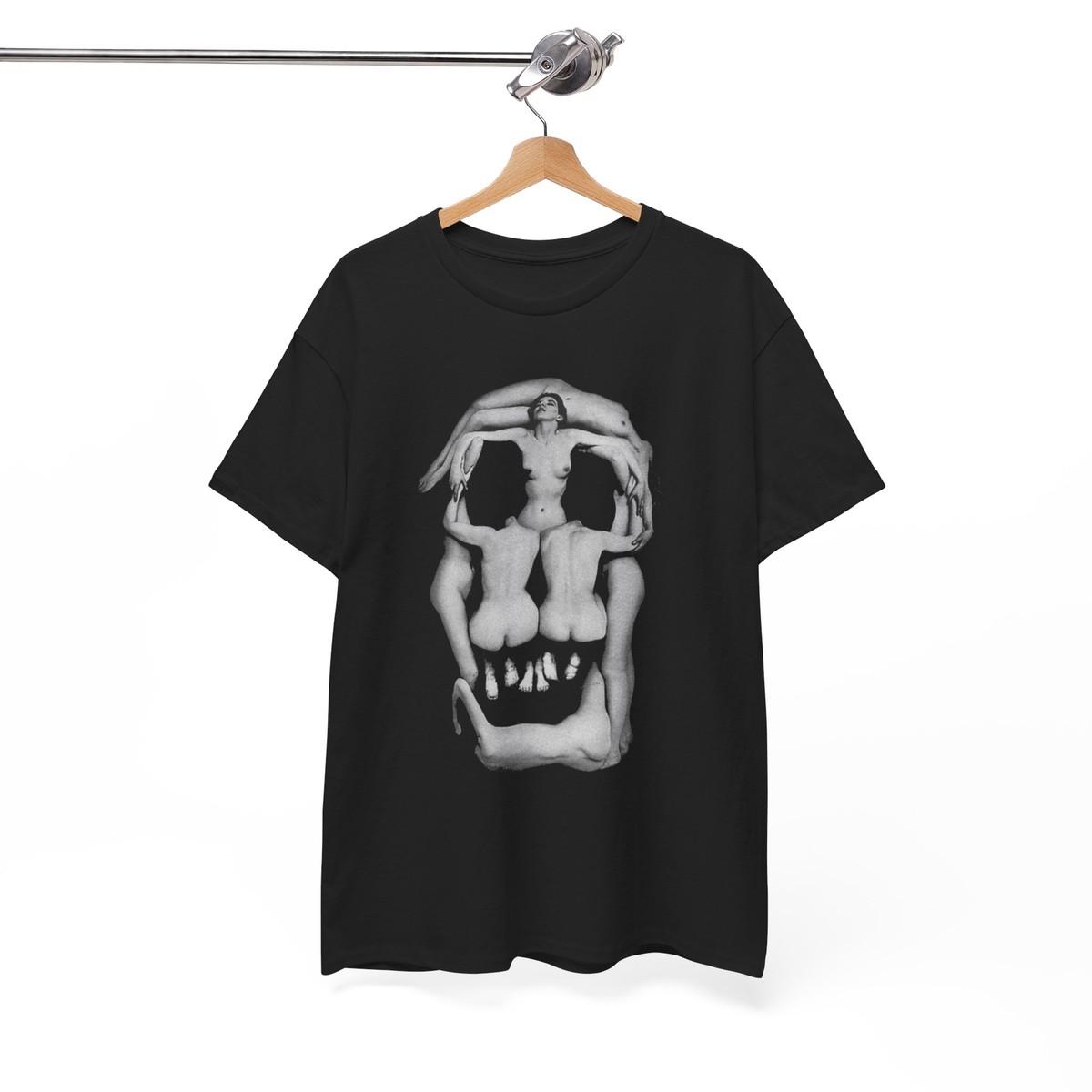 Salvador Dali Skull T-shirt, Dali Skull Art Shirt, Surrealist Goth 