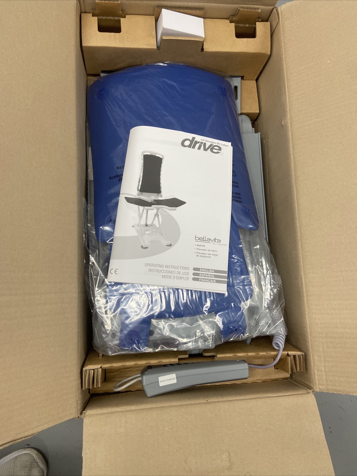 BellaVita Whisper Drive Medical Bath Lift 477150312 Bath Chair/Lift eBay