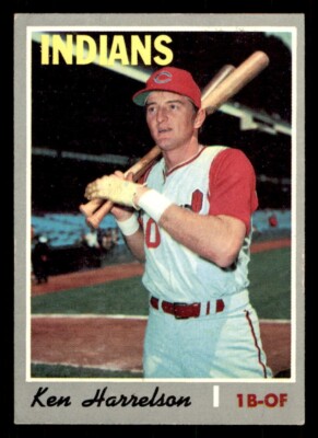 1970 Topps Baseball #545 Ken Harrelson EX *e1