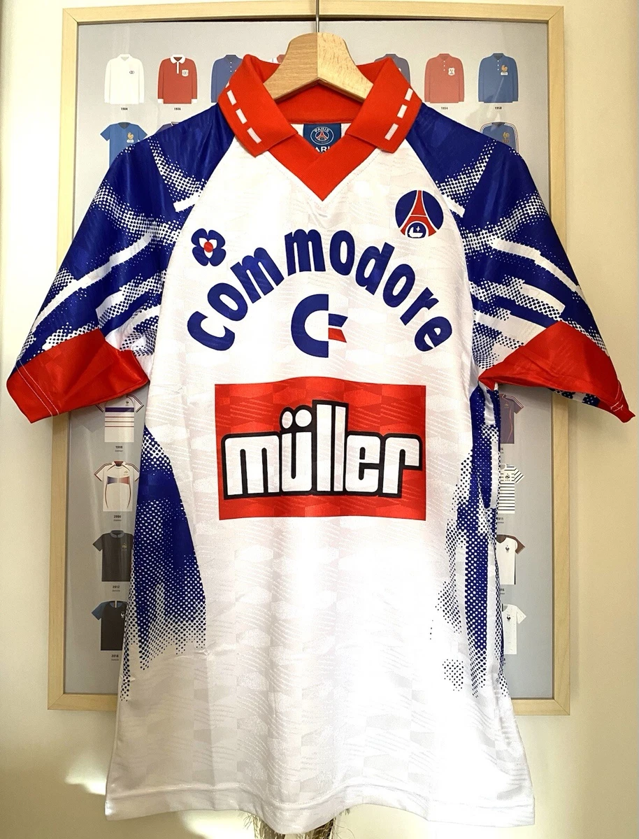 Maillot PSG 1992-1993 Neuf Avec étiquettes - Taille M à XXL, Bleu, Marque Toffs, Collector !