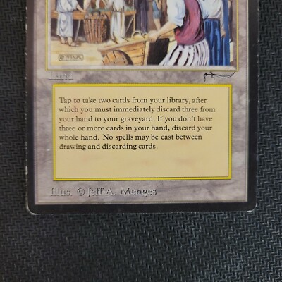 Bazaar of Baghdad Arabian Nights ENGLISH Played MTG Magic The