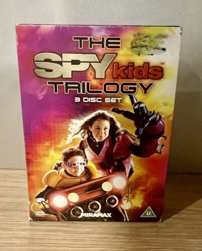The Spy Kid Trilogy 3 Disc Box Set DVD Region 2 Pre Owned GUC FREE POST - Picture 1 of 13