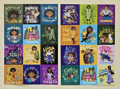 Disney Encanto / Stickers sheet, Set Of 2.