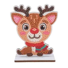 Reindeer Crystal Art Festive Buddies Kit Craft Buddy New