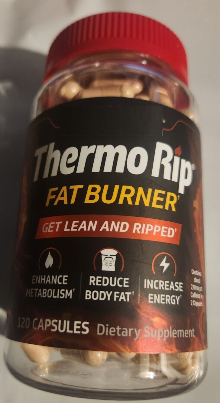 Thermo Rip 120 Caps Enhance Metabolism/Fat Burn Acetyl LCarnitine