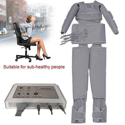 Air Pressure Pressotherapy Far Infrared Lymphatic Spa Fat Removal Machine Suit
