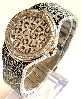 ☆アンティーク,ビザンチン帝国 ミカエル7世～コレクターさん向き MICHAEL KORS MK7408 Lennox Animal Pavé SILVER-Tone Ladies Watch
