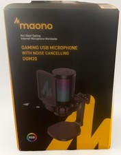 Maono Gaming USB Microphone With Noise Cancelling DGM20 BLACK