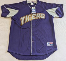 NEW Russell Athletic "Team Issue" LSU Tigers Baseball Jersey Size XL