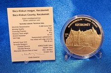 2022 Hungary Bács Kiskun county Kecskemét silver coin 15000 Forint PP UNC