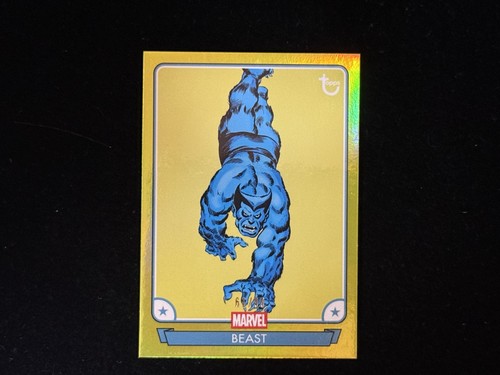 2026 Topps Marvel Brooklyn Collection Captain America #49 BEAST Yellow/99