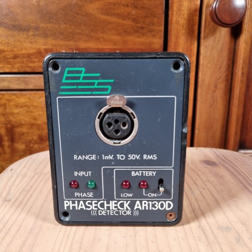 BSS AUDIO PHASECHECK SYSTEM AR130 Detector Only Spares And Repairs - Picture 1 of 13