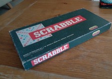 Vintage Scrabble Board Game 1955 By Spears Games - Complete 