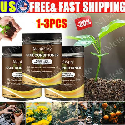 #ad 3Pcs Soil Activator Professional Bone Meal Fertilizer Dirt Health Booster Liq $29.99