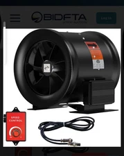 12 Inch Inline Duct Fan with Speed Controller
