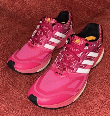 ADIDAS Women s Response Boost Tech-Fit Sneakers Shoes Size 8.5 M, Style M21911