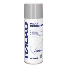 Thermolack Spray Silber 650°C Ofenlack Auspufflack hitzebeständig Spraydose