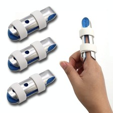 Trigger Finger Splint, Aluminum Thumb Splint Finger Support for Promote the R...