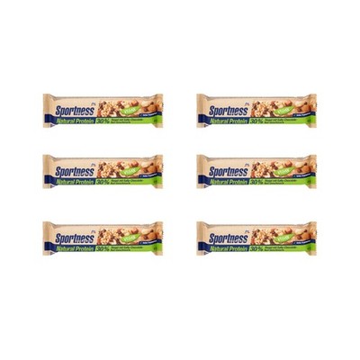 6 x 40g Sportness Proteinriegel 30% Natural Protein, Salty Chocolate