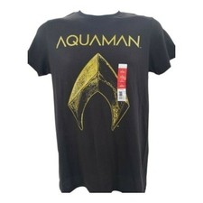 DC Comics Aquaman Graphic Tee Men's S Short Sleeve Superhero Shirt