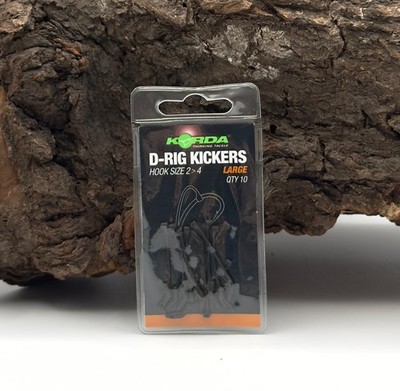 Korda D Rig Kickers Green Large Karpfenangeln Karpfen Rig Carp Fishing NEW OVP
