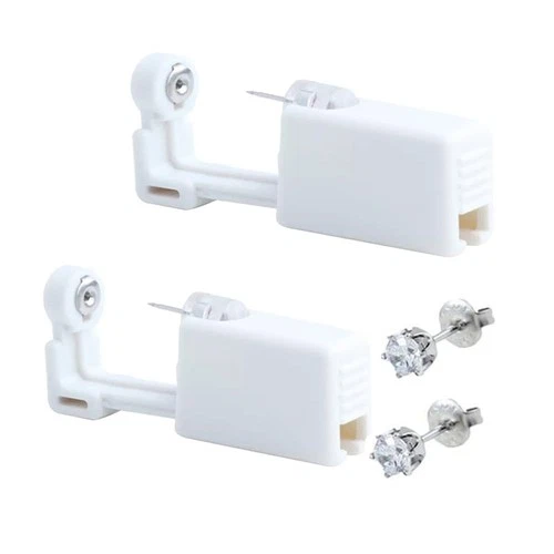 AM RIGHT THIRTY Ear Piercing Kit, 2 Pcs Disposable Ear Piercing Gun with Prel... - product listing photo