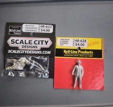 Keil-line products Yard Boss Standing Business suit & Seated Engineer o scale
