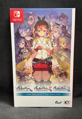 Atelier Ryza Secret Trilogy Deluxe Pack / DX (Nintendo Switch