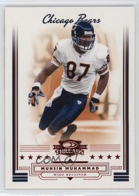 2006 Donruss Threads Retail Red 75/150 Muhsin Muhammad #145 0q3
