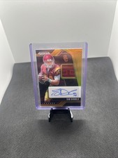 Panini Prizm Draft Pick Sam Darnold Legend Patch Auto Gold 1/10  Seattle s QB 👑