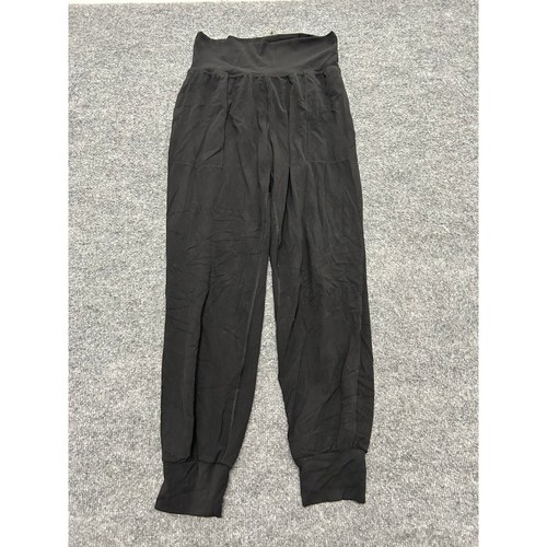 Athleta Salutation Jogger Womens Size S Black High Rise Activewear Pockets Yoga
