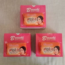 3 BEAUCHE INTERNATIONAL SKIN CARE SETS + 3 90g KOJIC SOAPS BEST PRICE