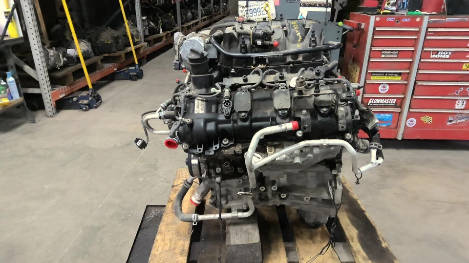 Used Engine Complete Assembly fits: 2017 Jeep Grand cherokee 3.6L VIN G 8th digi - Image 3 of 4