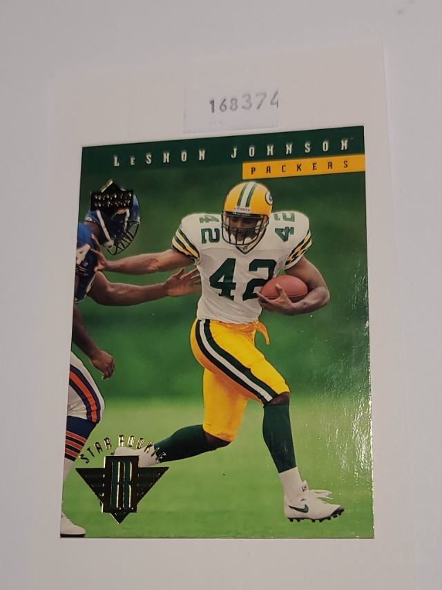1994 Upper Deck LeShon Johnson Green Bay Packers #15 RC