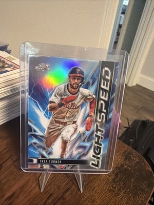 2025 Topps Cosmic Chrome Trea Turner #LS-8 Light Speed