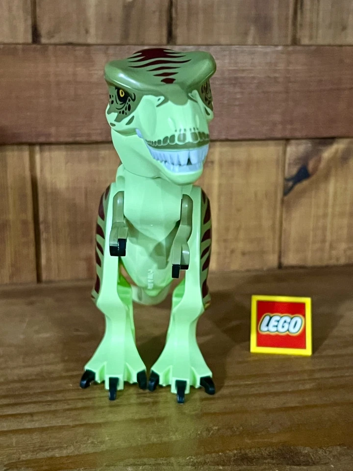 LEGO Jurassic World / Parque T-Rex Dinosaurio (Trex09) Lote con minifigura y vehículo Foto 3 de 4