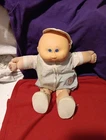Cabbage Patch Kids Boy Preemie Romper Badly Stained Outfit 1985 Has Wear