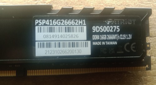 Patriot RAM 16GB DDR4 with 2 CPU Cooler AMD Radeon E9173 2GB DDR5 Tested Working - Picture 4 of 13