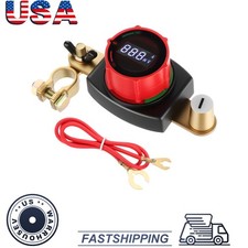 Battery Disconnect Top Post Kill Switch 12V-48V Heavy Duty Shut Off For Car RV