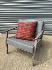 Morelia Lounge Chair Faux Leather Mid Century Modern Accent Armchair