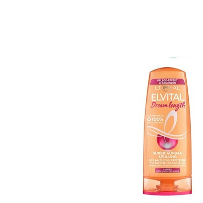 Loreal Elvital Dream Length Super-Aufbau Spülung | Proteine | Vitamin Rizinus-Öl