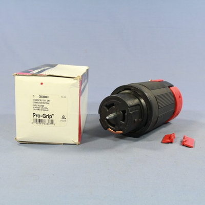 #ad #ad Cooper Pro Grip California Locking Plug Connector NON NEMA 50A 125 250V CS6364EX $69.34