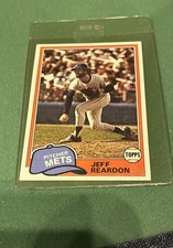 1981 Topps - Jeff Reardon #456 (RC)