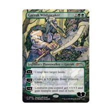 WotC Secret Lair Showdown Garruk Wildspeaker (R) NM