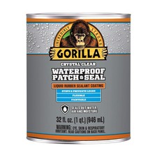 Gorilla Patch  Seal Liquid Rubber Waterproof Sealant, 1 - Pack, Clear