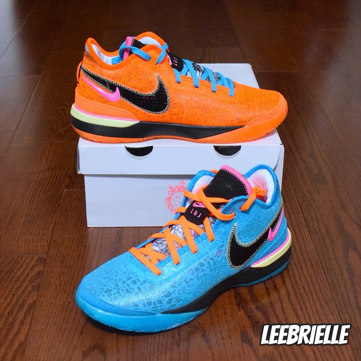 LeBron NXXT Gen オレンジ、ブルー Official Look: Nike Zoom LeBron NXXT Gen 